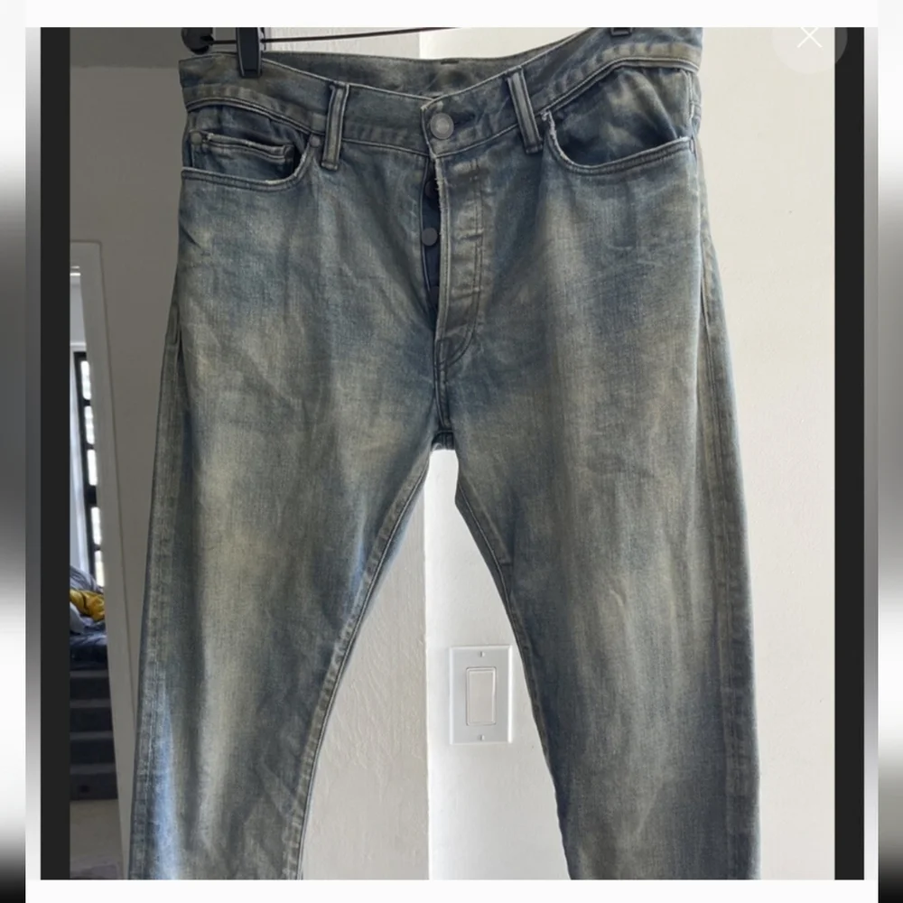 John Elliott Gray Skinny Jeans Cast 2 31w 9th Season Japanese Selvedge Denim♡